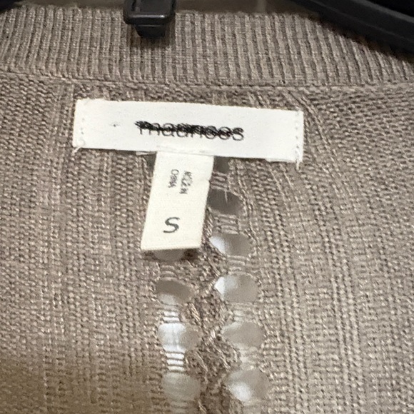 Maurices Light Brown Open Front Cardigan - Picture 2 of 3